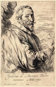 Portræt af Josse de Menpes af Anthony van Dyck
