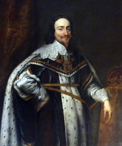 Portræt af kong Charles I af England (olie på lærred) af Anthony van Dyck