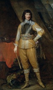 Portræt af Mountjoy Blount, jarl af Newport (ca. 1597-1666) ca. 1637-8