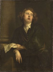 Portræt af komponisten Henricus Liberti 1628-1661, ca. 1630 af Anthony van, Dyck