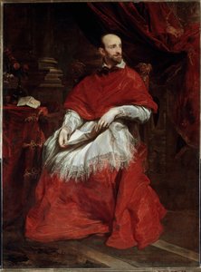 Portræt af den italienske kardinal og historiker Guido Bentivoglio af Anthony van Dyck