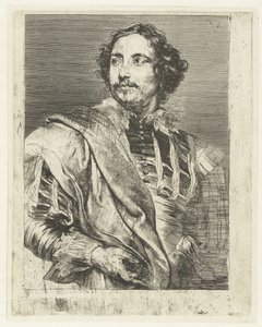 Portræt af Paulus Pontius af Anthony van Dyck