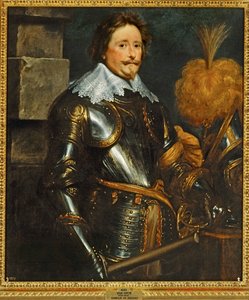 Prins Friedrich Heinrich af Oranien (maleri på lærred) af Anthony van Dyck