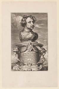 Selvportræt af Anthony van Dyck af Anthony van Dyck