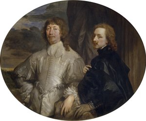 Sir Endymion Porter og Sir Anthony van Dyck af Anthony van Dyck