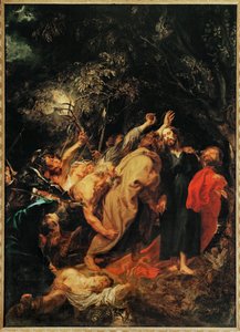 Kristi beslaglæggelse (maleri på lærred) af Anthony van Dyck