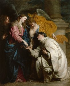 Visionen af den salige Hermann Joseph af Anthony van Dyck