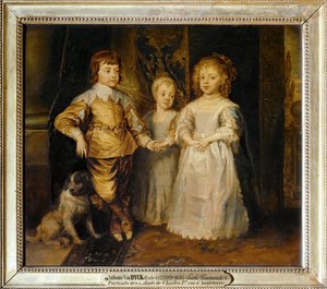 Børnene af Charles I af England; ... af Anthony van Dyck