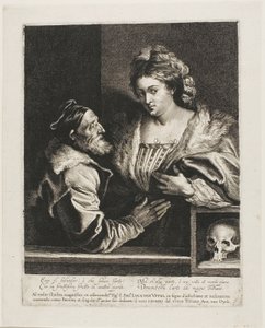 Tizian og hans elskerinde af Anthony van Dyck