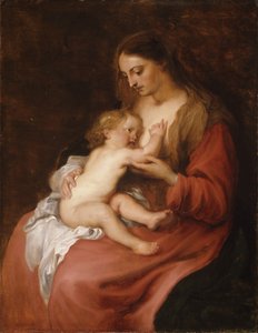 Jomfru Maria med barnet af Anthony van Dyck