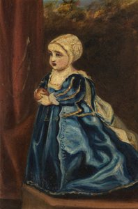 Portræt af en prinsesse, datter af kong Charles I