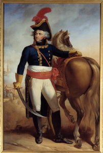 Portræt i fuld længde af Jean Baptiste Kleber (1753-1800) øverstkommanderende for Army of the Orient Maleri af Antoine Ansiaux (1764-1840). 1804. Versailles, Chateaux de Versailles et de Trianon - Portræt i fuld længde af Jean Baptiste Kleber (1753-1800) g