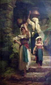 Kvinder i Cervara, 1858