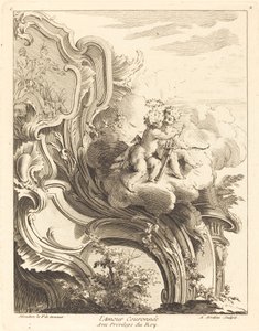 Amor kronet, 1736.
