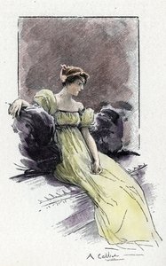 Portræt af Josephine de Beauharnais (1763-1814) på tidspunktet for hans møde med Napoleon Bonaparte (1769-1821) omkring 1795 (Portræt af Josephine de Beauharnais lige før hendes ægteskab med Napoleon Bonaparte
