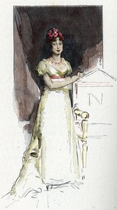 Portræt af impress Marie Louise af Østrig (Marie-Louise) af Antoine Calbet