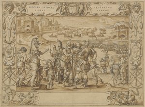 Historien om dronning Artemisia, s. 47 af Antoine Caron