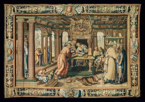 Billedtæppe "Artemisias historie", Paris ... af Antoine Caron