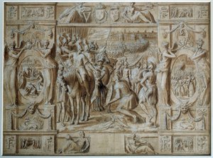 Milanos underkastelse Francois I