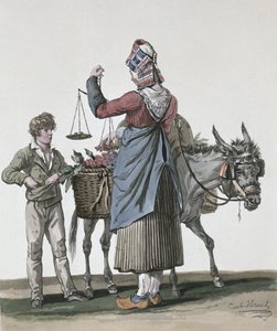 Kirsebærsælgeren af Antoine Charles Horace Vernet