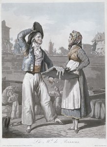 Fiskesælgeren af Antoine Charles Horace Vernet