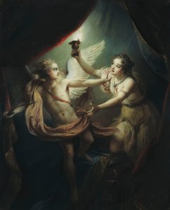 Amor forlader Psyche, 1736