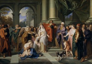 Susannah anklaget for utroskab, 1695-1696 af Antoine Coypel