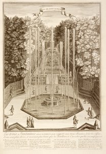 De tre fontæner, Versailles, 1714 af Antoine Herriset