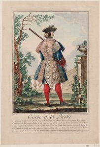 Vagter i Provost, 1756. af Antoine Jean De Fehrt