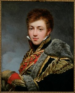 Fransk: Portrait du comte Honoré de La Riboisière (1788-1868) af Antoine Jean Gros