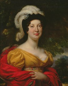 Portræt af Marshal Lannes hustru