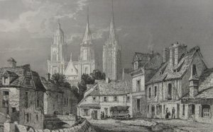 Normandiet Jules Janin illustration 155 af Antoine Leon Morel Fatio