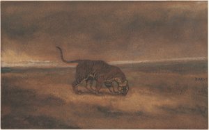 Tiger af Antoine Louis Barye
