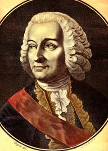 Joseph François, markis af DUPLEIX (gravering)
