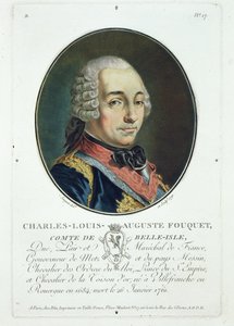 Charles-Louis-Auguste Fouquet (1684-1761) fra 