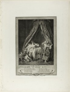 Rising, fra Monument du Costume Physique et Moral de la fin du Dix-huitième siècle af Antoine Louis Romanet