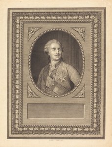 Louis XVI, konge af Frankrig af Antoine Louis Romanet after Joseph Siffred Duplessis