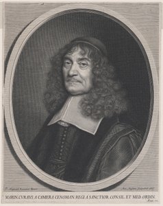 Marin Cureau de la Chambre af Antoine Masson after Pierre Mignard I