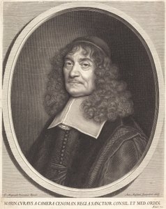Marin Cureau de la Chambre af Antoine Masson after Pierre Mignard I