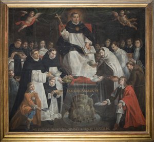 St Thomas Aquinas af Antoine Nicolas