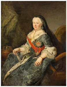 Johanna Elizabeth, prinsesse af Anhalt-Zerbst af Antoine Pesne