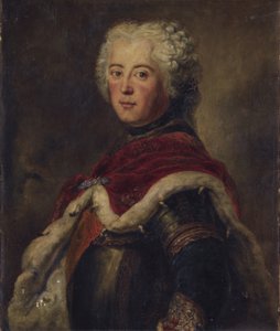Portræt af Frederik II af Preussen 17121786 af Antoine Pesne