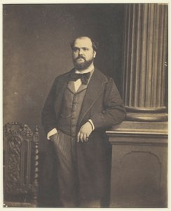 Uden titel (Man Standing, en Face) af Antoine Samuel Adam Salomon