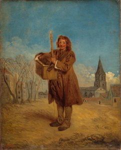 Savoyard med murmeldyr, også kendt som "The Groundhog" af Jean Antoine Watteau