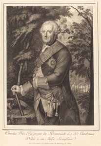 Charles Duke Regnant af Brunswick af Antoine de Marcenay