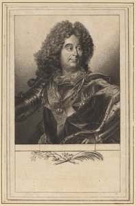 Louis Hector, hertug af Villars af Antoine de Marcenay