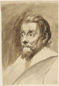 Gammel mand med skæg, vendt mod venstre af Antoine de Marcenay de Ghuy