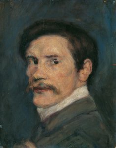 selvportræt af Anton Arpad Schuster