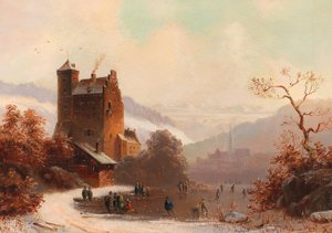 Scene af Sydtyrol af Anton Doll