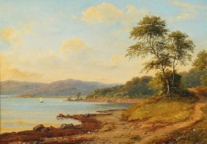 Dansk: Sydlandsk kystparti Southern coast scenery